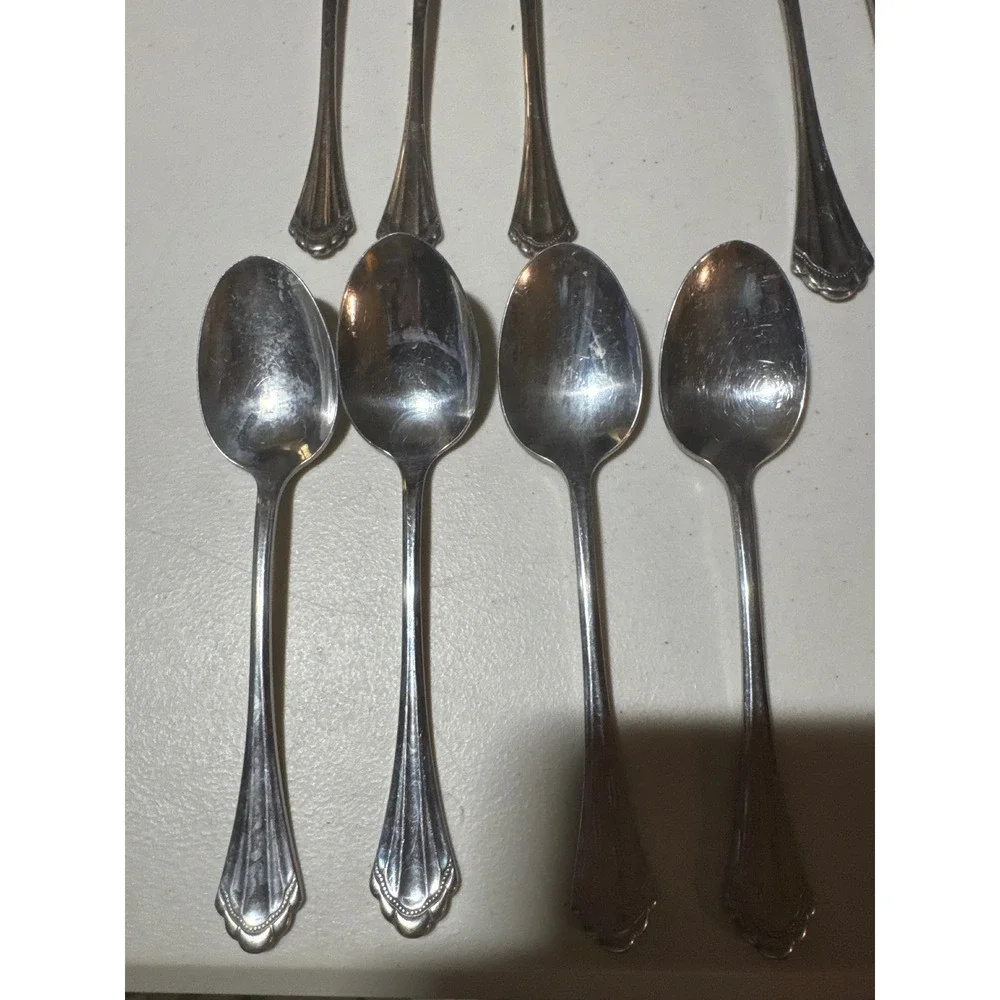 Oneida Community Morning Star Stainless Flatware 13 Piece Set Knives Forks Spoon